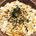 ☆momomama☆'s cooksnap of when they made 余ったきんぴらごぼうでまぜごはん.