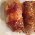 happykote's cooksnap of when they made 茹で卵の 豚肉巻き 焼肉 マヨソース ☆.