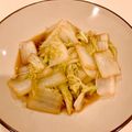 Bau109's cooksnap of when they made 白菜の柚子胡椒バターソテー.