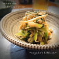 inyako's cooksnap of when they made えのきとみょうがでおいシソ～ε=(´ο`.