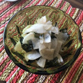 栗丸うさぎ's cooksnap of when they made 大根とワカメの酢の物♪柚子胡椒和え♪.