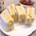 いつき♡キッチン's cooksnap of when they made たまごサンド簡単チョイ足しでコンビニ風.