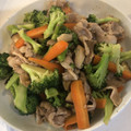 さすさすさすけ's cooksnap of when they made 簡単☆ブロッコリーと豚肉のあっさり和え.