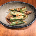 きょろなんど's cooksnap of when they made オクラと生きくらげのマヨポン酢和え.