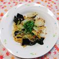 ﾁｲﾁｬﾝﾏﾏ's cooksnap of when they made 春雨と白菜のみそ味マーボー炒め煮.