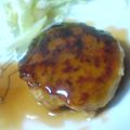 ちょび乃すけ's cooksnap of when they made 鶏挽肉と椎茸と野菜のあんかけハンバーグ.
