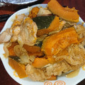 クックVOY1Q3☆'s cooksnap of when they made 炊飯器で簡単！豚肉とかぼちゃの煮物.