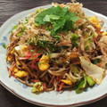 野菜係's cooksnap of when they made 蕎麦で作る♡薬味たっぷり和風の焼きそば♬.