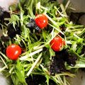 ちな♡クック's cooksnap of when they made 2分でできるダイエット水菜サラダ.