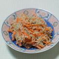 じゅん♪'s cooksnap of when they made にんじんとしらすの塩きんぴら.