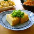 runa10's cooksnap of when they made 簡単おつまみ★塩ねぎ厚揚げ.