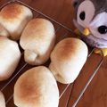 みーもーみー's cooksnap of when they made あっさり♡チーズ入り♪塩バターロールパン.