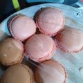 コシマルカリー's cooksnap of when they made ピンクマカロン♥.