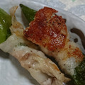 あきぃ∞'s cooksnap of when they made 簡単！シシトウのチーズマキマキ(肉巻き).