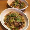 中村ベーカリー's cooksnap of when they made 醤油香る！ソーセージと茄子の和風パスタ.