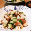 τомоко's cooksnap of when they made 簡単☆やまいもときゅうりの梅肉あえ.