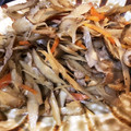 クック8J0LFQ☆'s cooksnap of when they made ごぼう＆豚肉のきんぴら☆つくだ煮風.