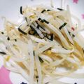 ひとみぅ's cooksnap of when they made 超簡単あと1品♪お茶漬けの素で簡単もやし.