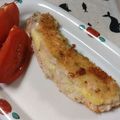 ちびっことんとん's cooksnap of when they made サーモンのチーズ挟みパン粉焼き.