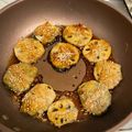 サンタJr's cooksnap of when they made 甘辛だれで♪れんこんの豚バラ大葉巻き.