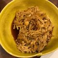 パッシーユ's cooksnap of when they made 焼き肉のタレでなめたけ.