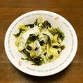 りこまこせいやのパパ's cooksnap of when they made 白菜わかめサラダ.