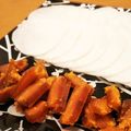 くまぴこ222's cooksnap of when they made からすみの大根スライス巻き.