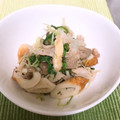 まこてぃー＊'s cooksnap of when they made ✿柚子胡椒香る 水菜とシメジと豚の煮物✿.