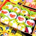 ☆のんのんの～ん☆'s cooksnap of when they made 簡単キャラ弁・デコ弁♡ハートおにぎり♡♡.
