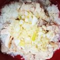 ユットン's cooksnap of when they made 簡単に本格的！台湾鶏肉飯チーロー飯！.