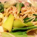 がぶりえっら's cooksnap of when they made チンゲン菜とえのきの中華炒め.