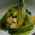 ヨシヨッシー's cooksnap of when they made 簡単！小松菜と油揚げの煮浸し.