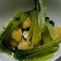 ヨシヨッシー's cooksnap of when they made 簡単！小松菜と油揚げの煮浸し.