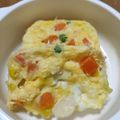 ☆ma1na☆'s cooksnap of when they made 離乳食完了期～レンジで簡単オムレツ♪.