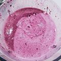 きゃりーぃ's cooksnap of when they made ブルーベリーとイチゴのスムージー♡1人分.