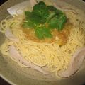 EVVA's cooksnap of when they made 納豆スパゲッティ（一人飯用？？）.