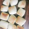 ☆うにうにたろー☆'s cooksnap of when they made レンジ発酵で簡単☆食べやすい＊一口パン.