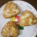 ☆まるゆこ☆'s cooksnap of when they made ちーずおかかおにぎり.