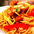 黒鯛一直線's cooksnap of when they made 超簡単☆ほんのり激うま和風カレー焼きそば.