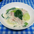 ととろ＆めい's cooksnap of when they made 青梗菜とハムのクリーム煮.