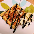 ＊hika＊'s cooksnap of when they made HM☆簡単アメリカンワッフル☆.