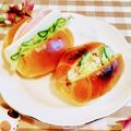 ももちゃんのれしぴ's cooksnap of when they made 塩づけキュウリサンド(^з^)-☆.