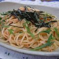 ふたごっち's cooksnap of when they made 幸せパスタ♡たらこバター醤油味！.