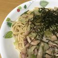 さのゆう's cooksnap of when they made 中華麺OK！簡単和風パスタ.