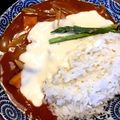 れん食堂's cooksnap of when they made ごろごろベーコンのとろーりチーズハヤシ.