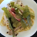 shuty5296's cooksnap of when they made 豚肉としめじの梅和風パスタ.