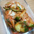 イロピリン's cooksnap of when they made 簡単☆きゅうりのキムチあえ.