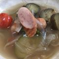 クックSNAP25☆'s cooksnap of when they made ゆず胡椒入り！ズッキーニとトマトのスープ.