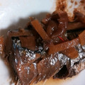 mmiwa's cooksnap of when they made 圧力鍋簡単♪骨まで美味しい秋刀魚の梅肉煮.