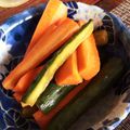 美味しく食べたい☆'s cooksnap of when they made 簡単！キュウリのピクルス風浅漬け♡.